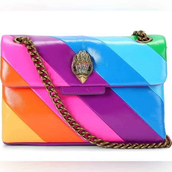 Kurt Geiger London Leather Mini Kensington Crossbody bag - Picture 1 of 7